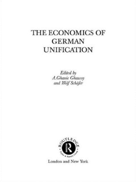 Book cover of: Economics of German Unification