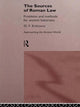 Book cover of: Sources of Roman Law. By: O. F. Robinson