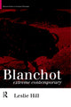 Book cover of: Blanchot