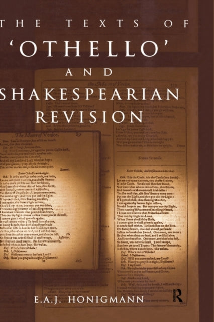 Book cover of: Texts of Othello and Shakespearean Revision