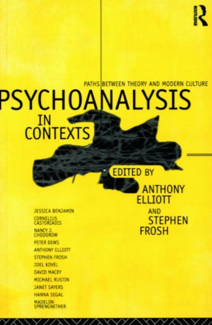 Book cover of: Psychoanalysis in Context. By: A. Elliott