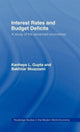 Book cover of: Interest Rates and Budget Deficits