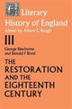 Book cover of: Literary History of England. By: Donald F. Bond: