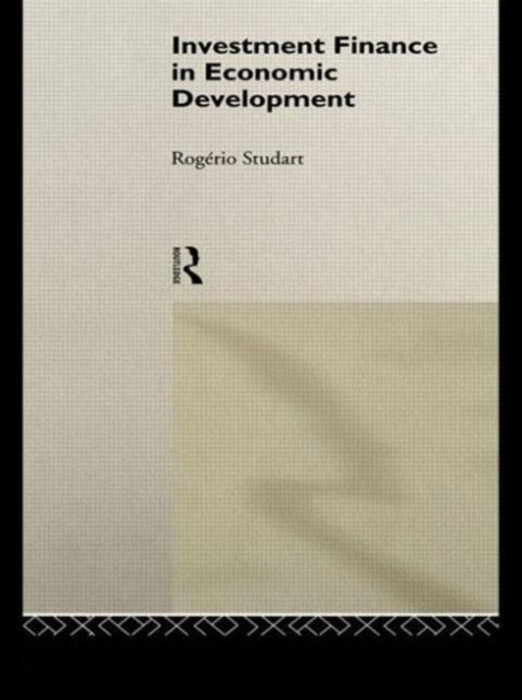 Book cover of: Investment Finance in Economic Development