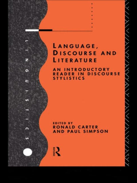 Book cover of: Language, Discourse and Literature. By: Ronald Carter