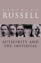 Book cover of: Authority and the Individual. By: Bertrand Russell