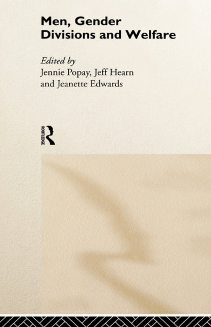 Book cover of: Men, Gender Divisions and Welfare