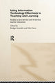 Book cover of: Using IT Effectively in Teaching and Learning. By: Bridget Somekh