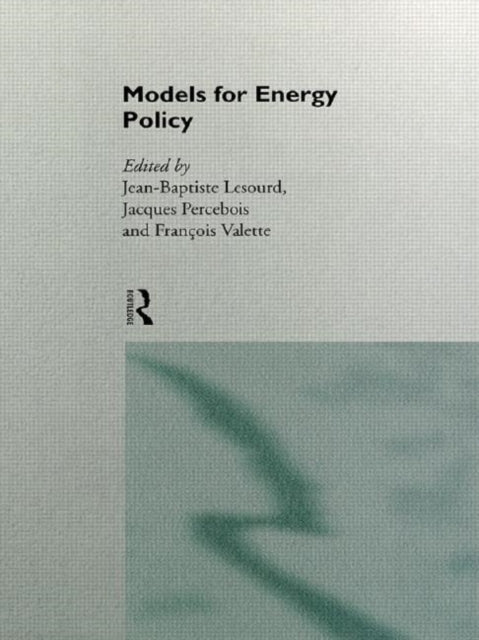 Book cover of: Models for Energy Policy