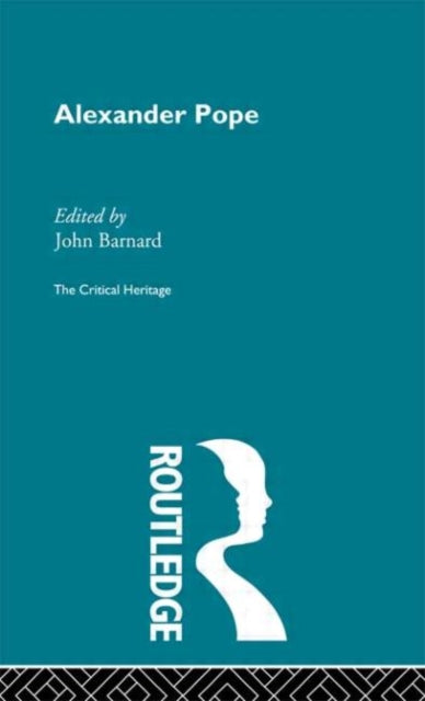 Book cover of: Alexander Pope. By: John Barnard