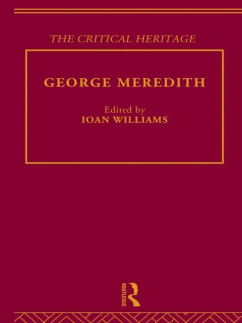 Book cover of: George Meredith. By: Ioan Williams