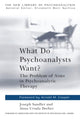 Book cover of: What Do Psychoanalysts Want?. By: Anna Urs Dreher