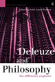 Book cover of: Deleuze and Philosophy. By: Ansell Pearson