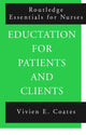 Book cover of: Education For Patients and Clients. By: Vivien Coates