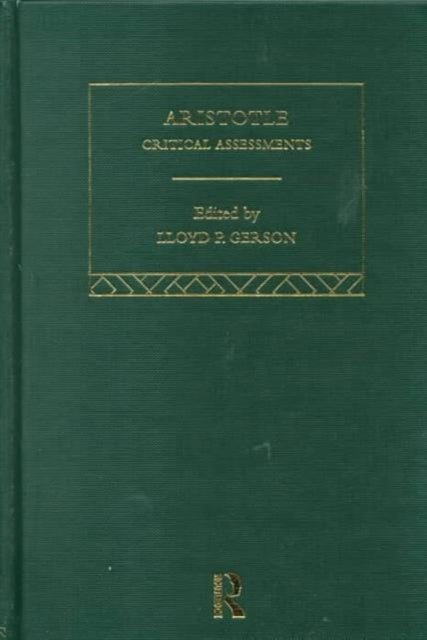 Book cover of: Aristotle. By: Lloyd Gerson
