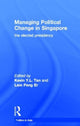 Book cover of: Managing Political Change in Singapore. By: Kevin Tan