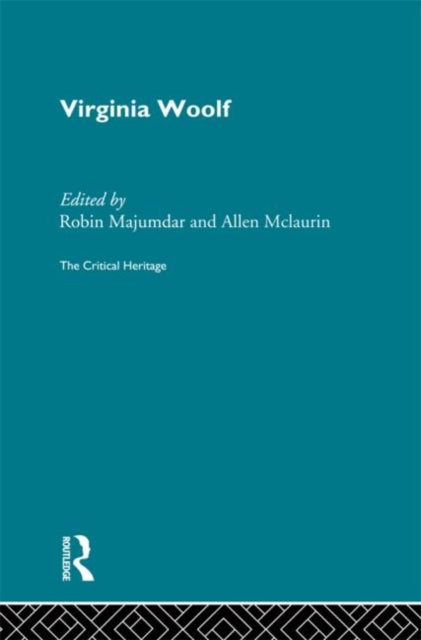 Book cover of: Virginia Woolf. By: Robin Majumdar