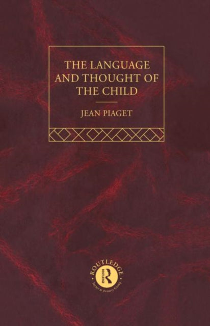 Book cover of: Language and Thought of the Child