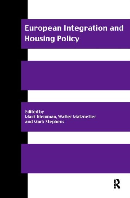 Book cover of: European Integration and Housing Policy