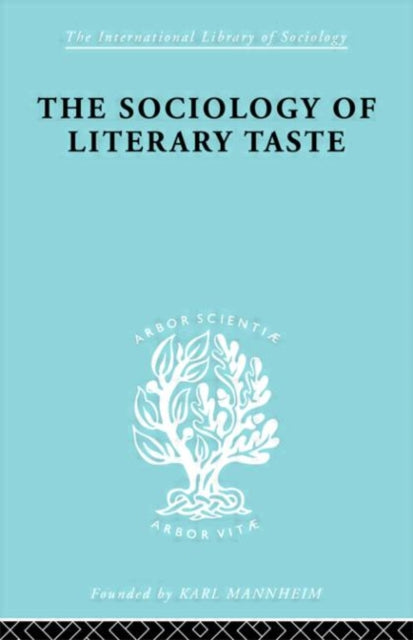 Book cover of: Sociology Lit Taste Ils 90. By: Levin L. Schucking