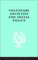 Book cover of: Voluntary Societies and Social Policy. By: Madeline Rooff