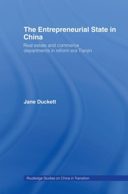 Book cover of: Entrepreneurial State in China