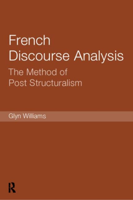 Book cover of: French Discourse Analysis
