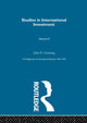 Book cover of: Studies Intnl Investment. By: John Dunning