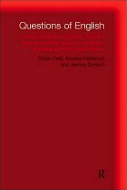 Book cover of: Questions of English. By: Jeanne Gerlach