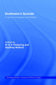 Book cover of: Durkheim's Suicide. By: W. Pickering