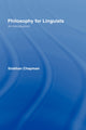 Book cover of: Philosophy for Linguists