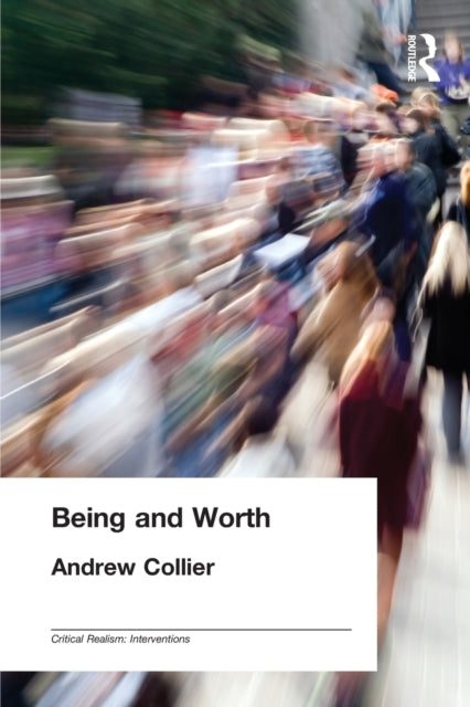 Book cover of: Being and Worth