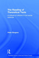 Book cover of: Reading of Theoretical Texts. By: Peter Ekegren