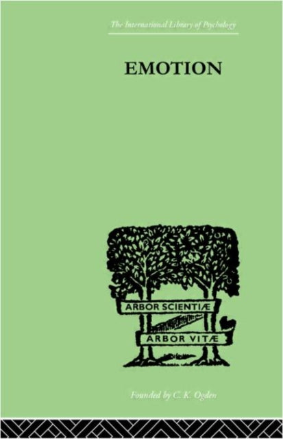 Book cover of: Emotion. By: James Hillman