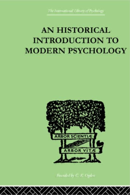 Book cover of: Historical Introduction To Modern Psychology. By: GARDNER MURPHY
