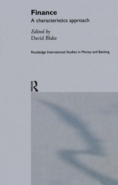 Book cover of: Finance. By: David Blake