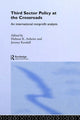 Book cover of: Third Sector Policy at the Crossroads. By: Helmut Anheier