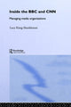 Book cover of: Inside the BBC and CNN. By: Küng-Shankleman