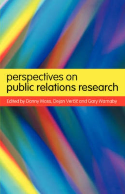 Book cover of: Perspectives on Public Relations Research. By: Danny Moss