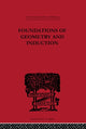 Book cover of: Foundations of Geometry and Induction. By: Jean Nicod