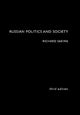Book cover of: Russian Politics and Society. By: Sakwa, Richard.