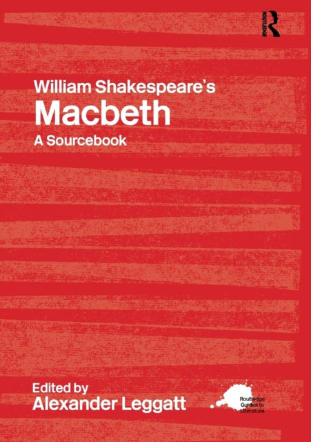 Book cover of: William Shakespeare's Macbeth. By: Alexan Leggatt
