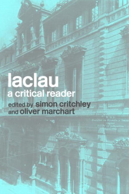 Book cover of: Laclau. By: S. Critchley