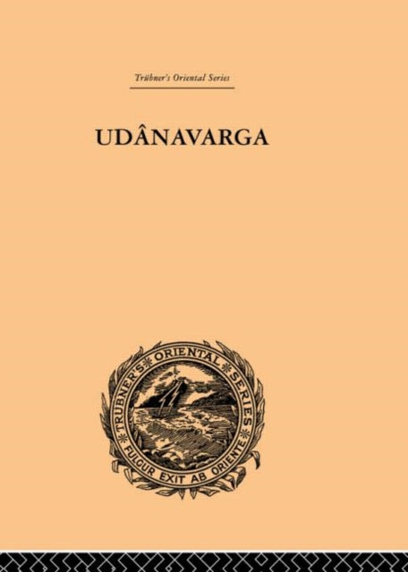Book cover of: Udanavarga. By: W. Woo Rockhill