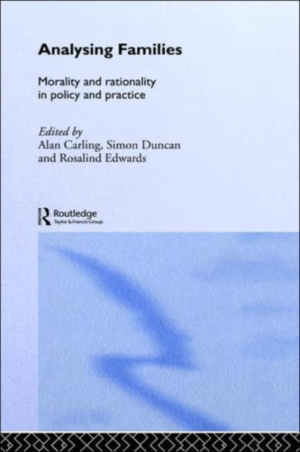 Book cover of: Analysing Families. By: Alan Carling