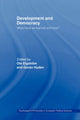 Book cover of: Development and Democracy. By: Ole Elgstrom