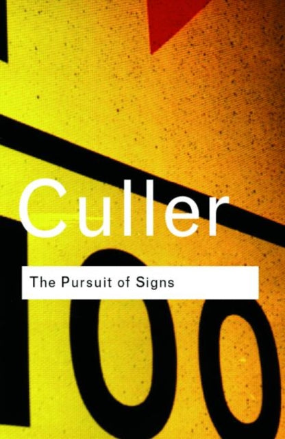 Book cover of: Pursuit of Signs