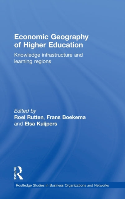 Book cover of: Economic Geography of Higher Education. By: Frans Boekema