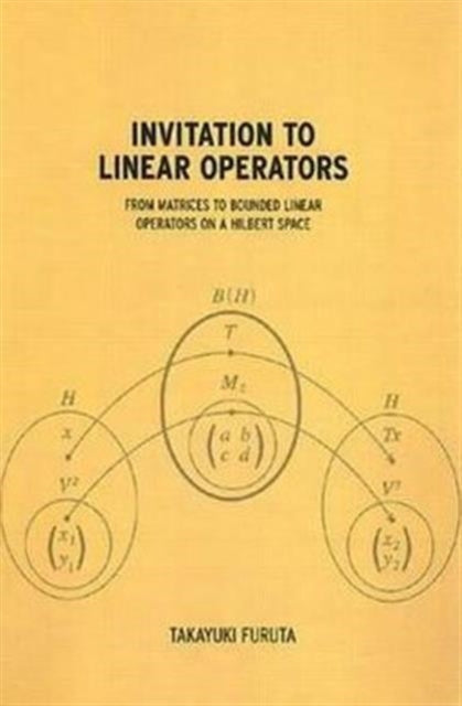 Book cover of: Invitation to Linear Operators. By: Takayuki Furuta