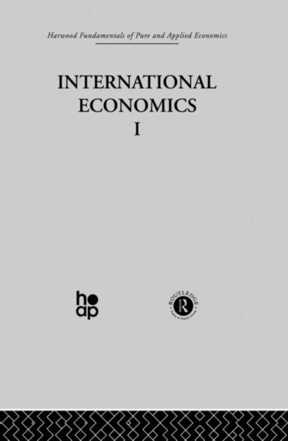 Book cover of: A: International Economics I. By: J. Lesourne